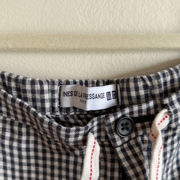 limited edition Ines de la Fressange Uniqlo collection linen pants - Picture 3 of 6